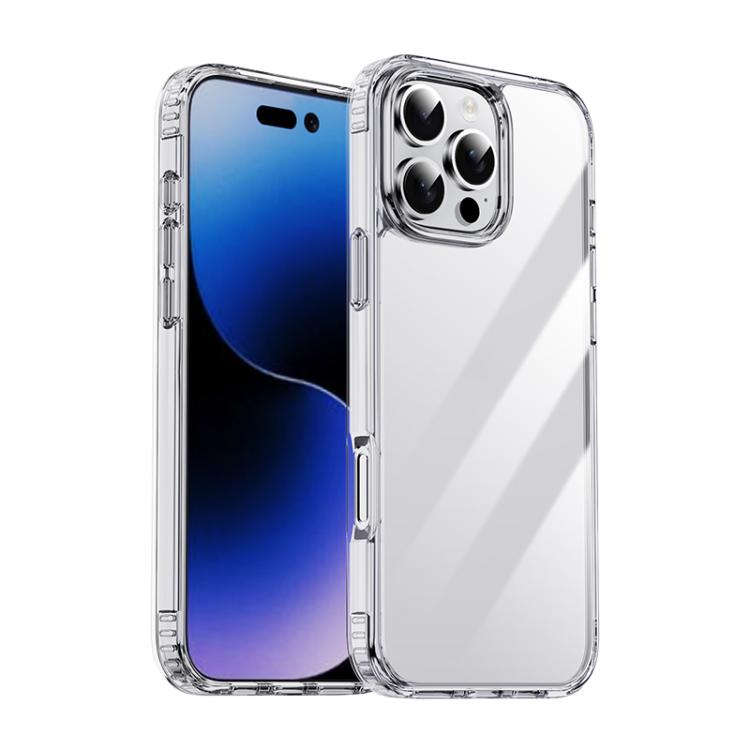 iPAKY XJ Series Transparent PC+TPU Phone Case, For iPhone 16 Pro Max, For iPhone 16 Pro����������...