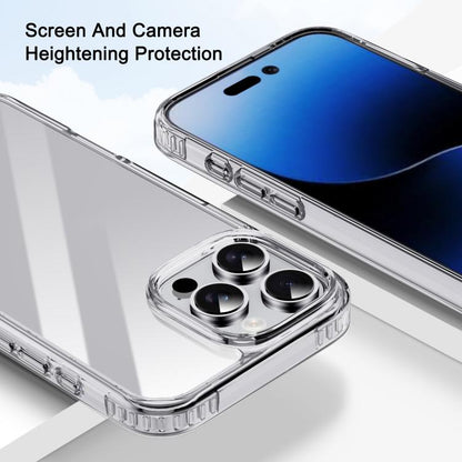 iPAKY XJ Series Transparent PC+TPU Phone Case, For iPhone 16 Pro Max, For iPhone 16 Pro����������...