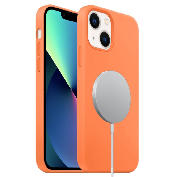 Liquid Silicone Full Coverage MagSafe Phone Case, For iPhone 13 mini