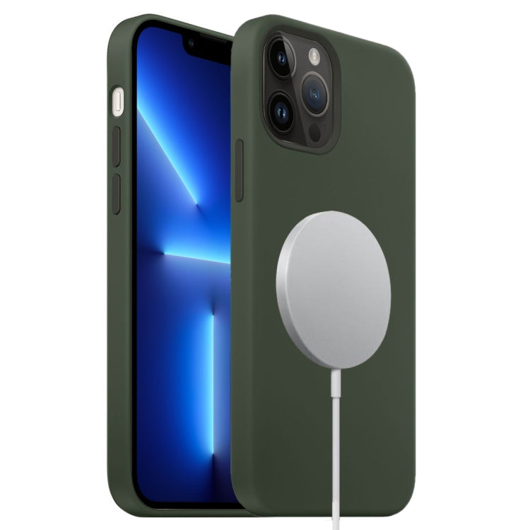 Liquid Silicone Full Coverage MagSafe Phone Case, For iPhone 14 Pro, For iPhone 14 Pro Max�������...