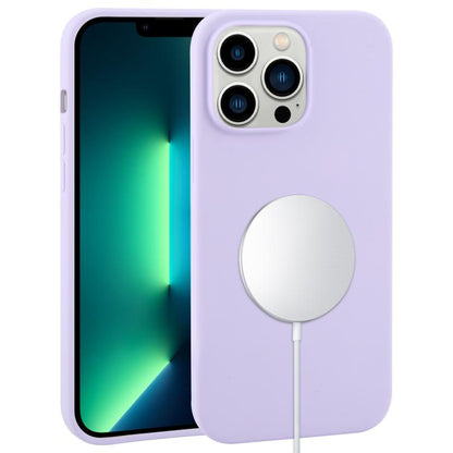 Liquid Silicone Full Coverage MagSafe Phone Case, For iPhone 14 Pro, For iPhone 14 Pro Max�������...