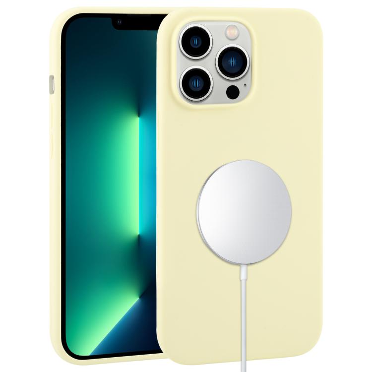 Liquid Silicone Full Coverage MagSafe Phone Case, For iPhone 14 Pro, For iPhone 14 Pro Max�������...