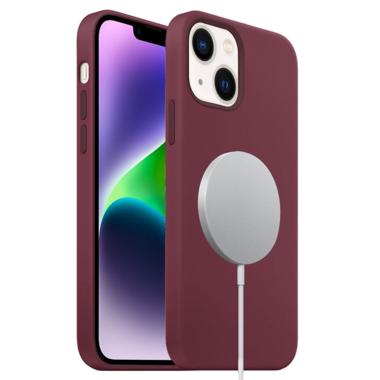 Liquid Silicone Full Coverage MagSafe Phone Case, For iPhone 15 Pro, For iPhone 15 Plus����������...