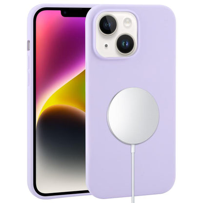 Liquid Silicone Full Coverage MagSafe Phone Case, For iPhone 15 Pro, For iPhone 15 Plus����������...