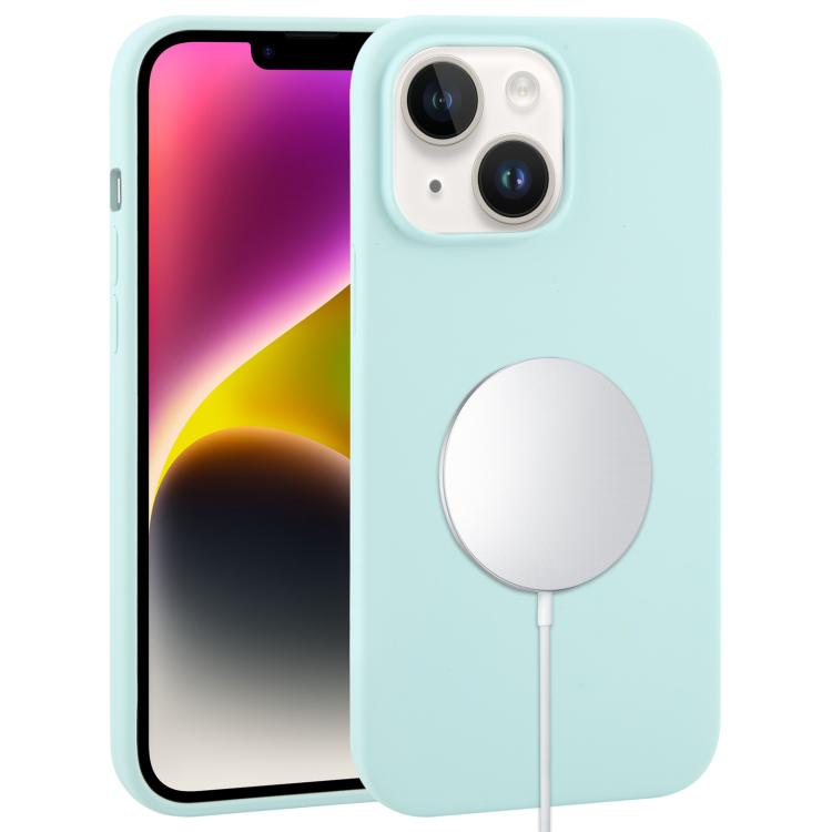 Liquid Silicone Full Coverage MagSafe Phone Case, For iPhone 15 Pro, For iPhone 15 Plus����������...