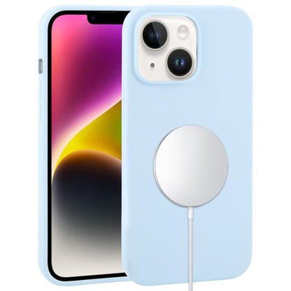 Liquid Silicone Full Coverage MagSafe Phone Case, For iPhone 15 Pro, For iPhone 15 Plus����������...