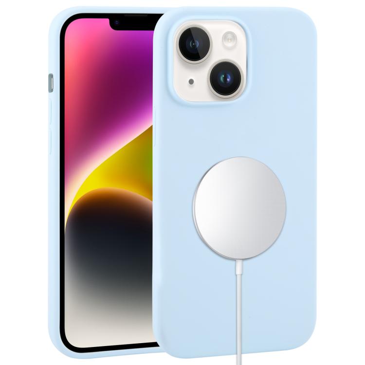 Liquid Silicone Full Coverage MagSafe Phone Case, For iPhone 15 Pro, For iPhone 15 Plus����������...