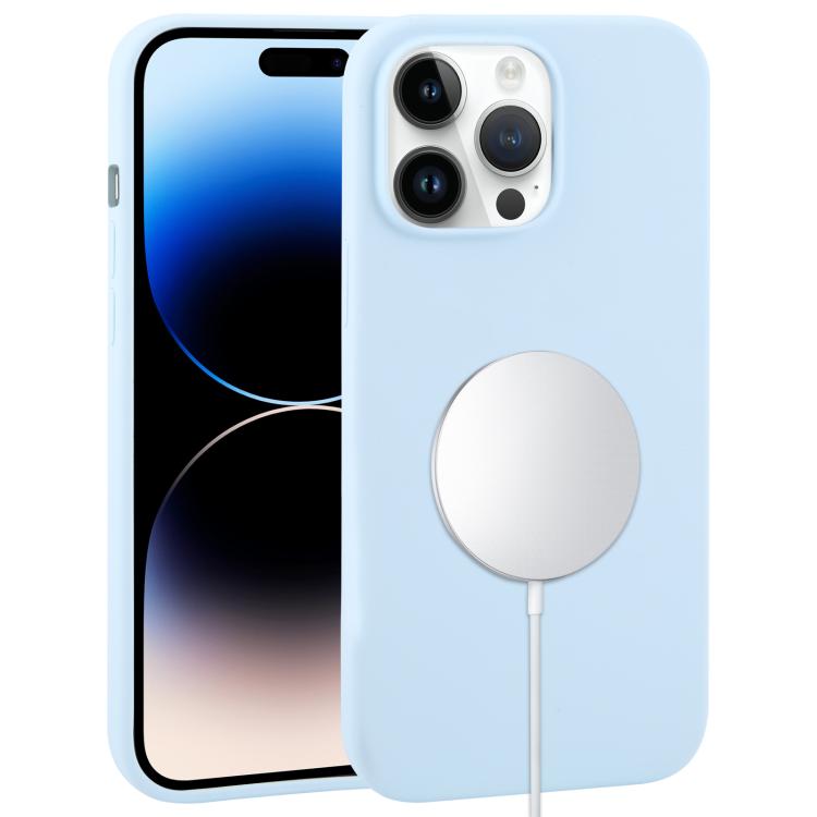 Liquid Silicone Full Coverage MagSafe Phone Case, For iPhone 14 Pro, For iPhone 14 Pro Max�������...