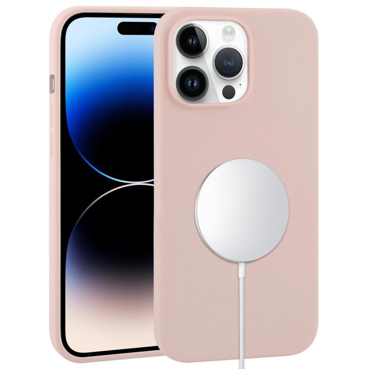 Liquid Silicone Full Coverage MagSafe Phone Case, For iPhone 14 Pro, For iPhone 14 Pro Max�������...