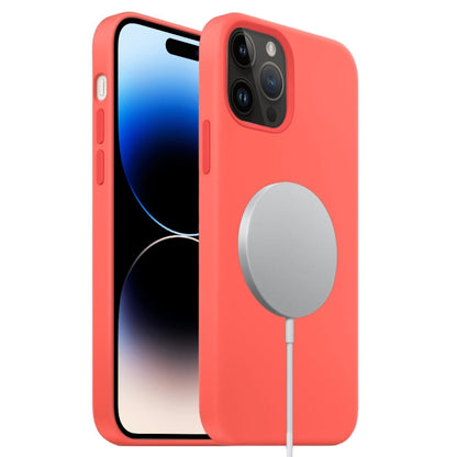 Liquid Silicone Full Coverage MagSafe Phone Case, For iPhone 14 Pro, For iPhone 14 Pro Max�������...