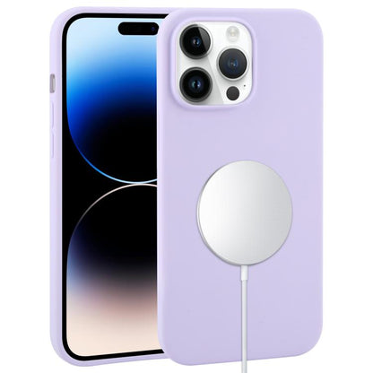 Liquid Silicone Full Coverage MagSafe Phone Case, For iPhone 14 Pro, For iPhone 14 Pro Max�������...