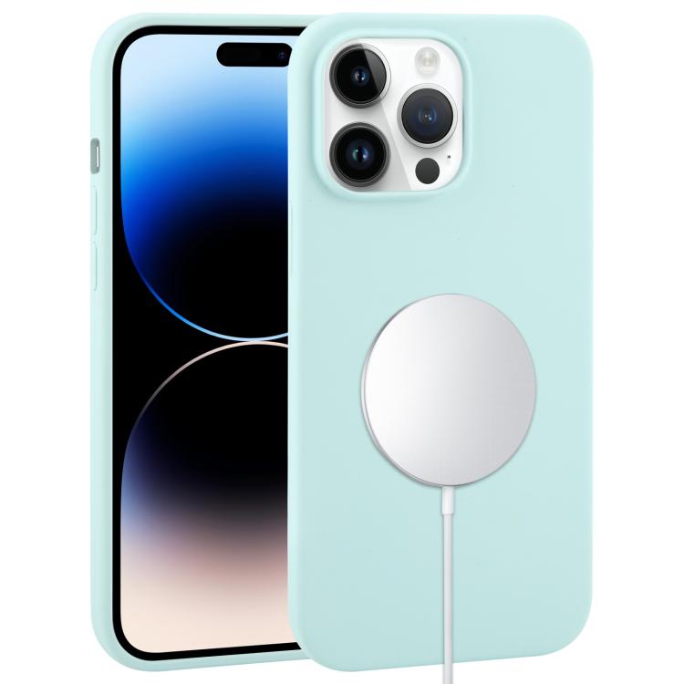 Liquid Silicone Full Coverage MagSafe Phone Case, For iPhone 14 Pro, For iPhone 14 Pro Max�������...
