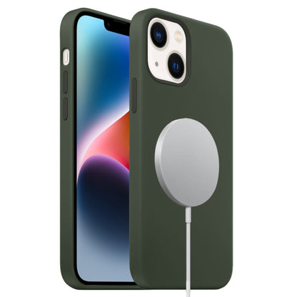 Liquid Silicone Full Coverage MagSafe Phone Case, For iPhone 15 Pro, For iPhone 15 Plus����������...