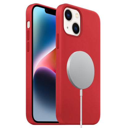 Liquid Silicone Full Coverage MagSafe Phone Case, For iPhone 15 Pro, For iPhone 15 Plus����������...