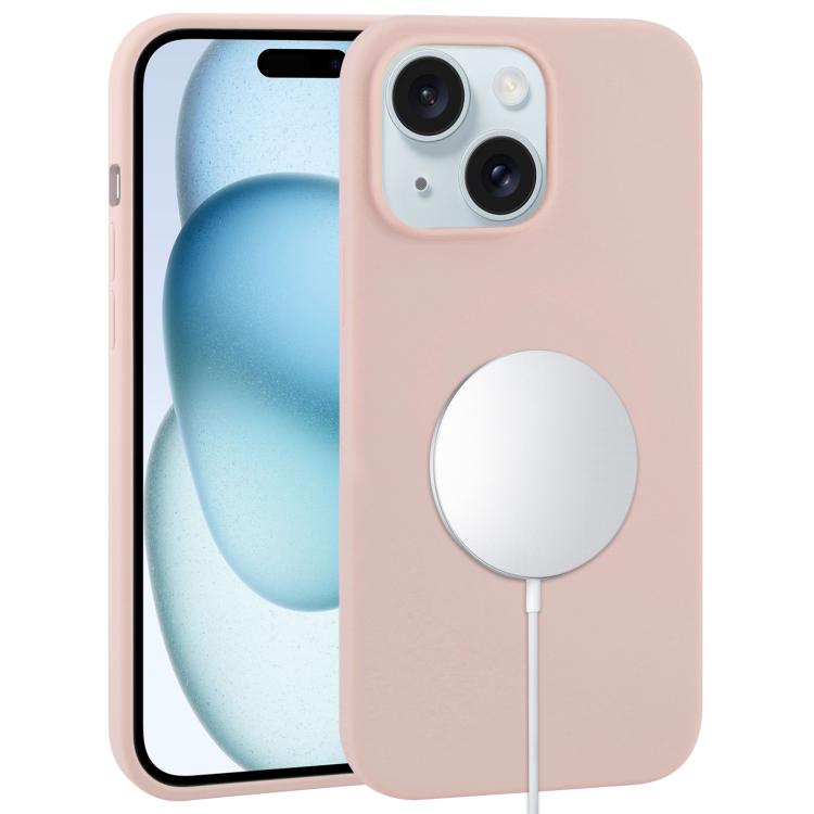 Liquid Silicone Full Coverage MagSafe Phone Case, For iPhone 15 Pro, For iPhone 15 Plus����������...