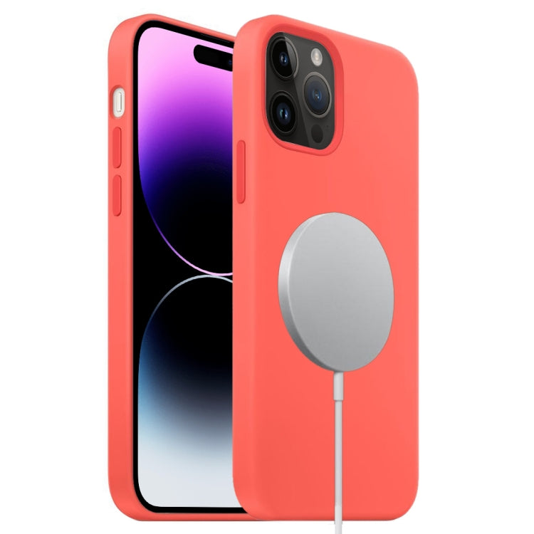 Liquid Silicone Full Coverage MagSafe Phone Case, For iPhone 15 Pro, For iPhone 15 Plus����������...