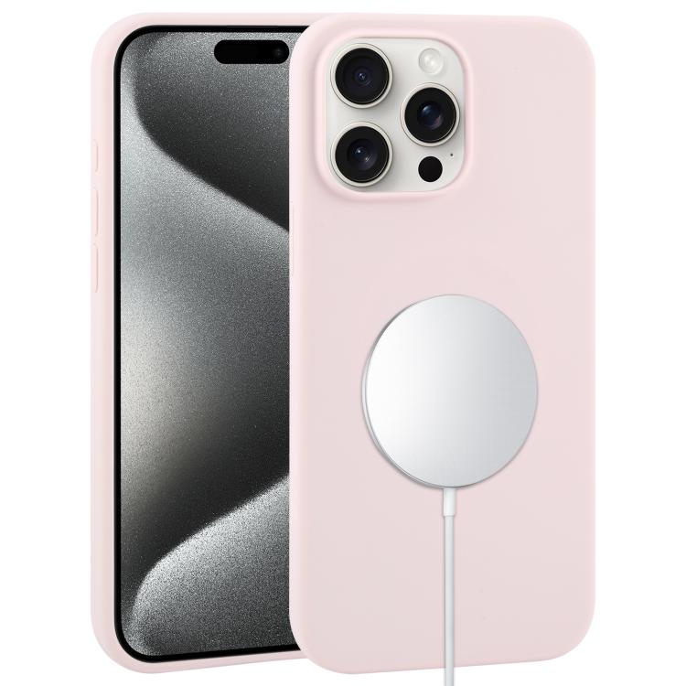 Liquid Silicone Full Coverage MagSafe Phone Case, For iPhone 15 Pro, For iPhone 15 Plus����������...