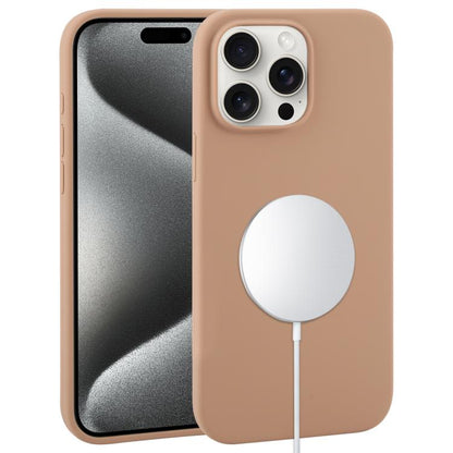 Liquid Silicone Full Coverage MagSafe Phone Case, For iPhone 15 Pro, For iPhone 15 Plus����������...