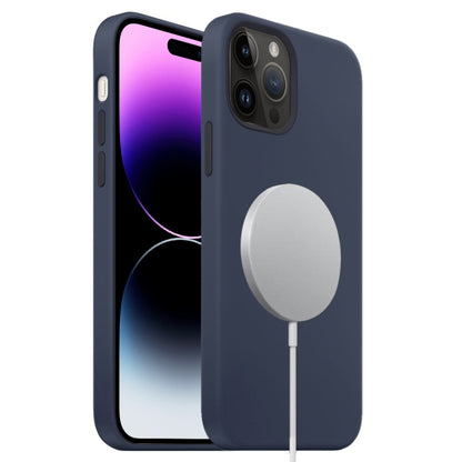 Liquid Silicone Full Coverage MagSafe Phone Case, For iPhone 16 Pro Max, For iPhone 16 Pro�������...
