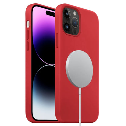 Liquid Silicone Full Coverage MagSafe Phone Case, For iPhone 16 Pro Max, For iPhone 16 Pro�������...