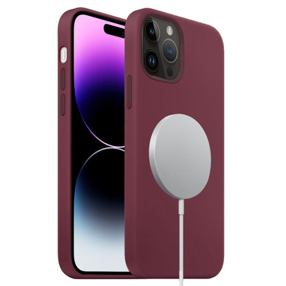 Liquid Silicone Full Coverage MagSafe Phone Case, For iPhone 16 Pro Max, For iPhone 16 Pro�������...
