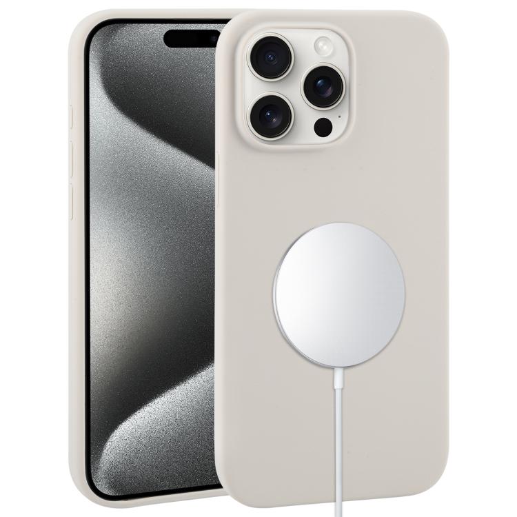 Liquid Silicone Full Coverage MagSafe Phone Case, For iPhone 16 Pro Max, For iPhone 16 Pro�������...