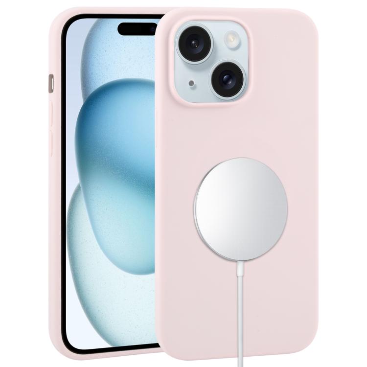 Liquid Silicone Full Coverage MagSafe Phone Case, For iPhone 15 Pro, For iPhone 15 Plus����������...