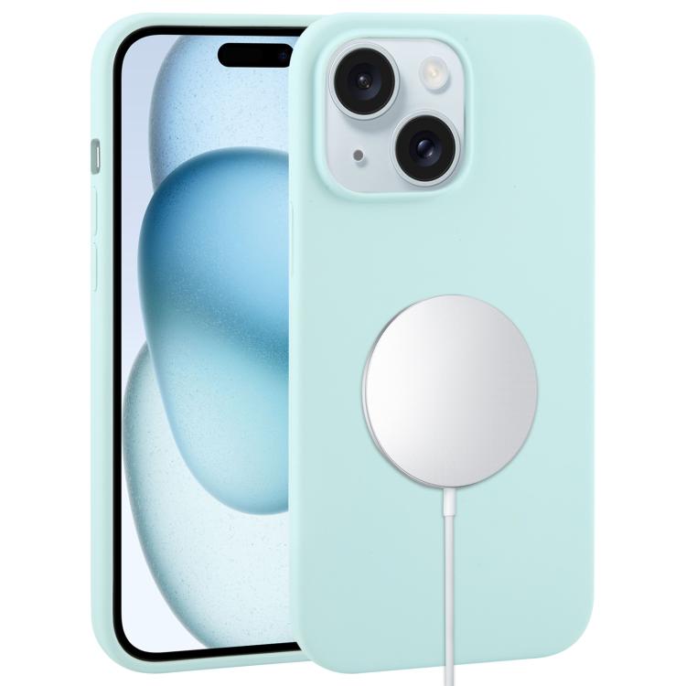 Liquid Silicone Full Coverage MagSafe Phone Case, For iPhone 15 Pro, For iPhone 15 Plus����������...