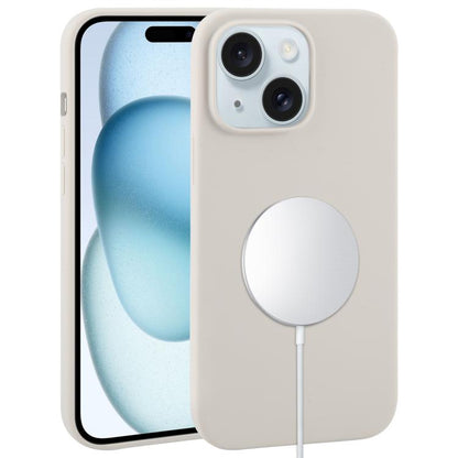 Liquid Silicone Full Coverage MagSafe Phone Case, For iPhone 15 Pro, For iPhone 15 Plus����������...