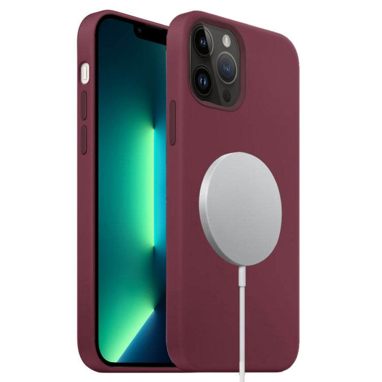Liquid Silicone Full Coverage MagSafe Phone Case, For iPhone 14 Pro, For iPhone 14 Pro Max�������...