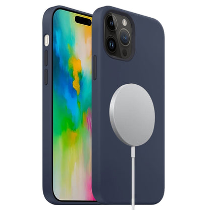 Liquid Silicone Full Coverage MagSafe Phone Case, For iPhone 16 Pro Max, For iPhone 16 Pro�������...