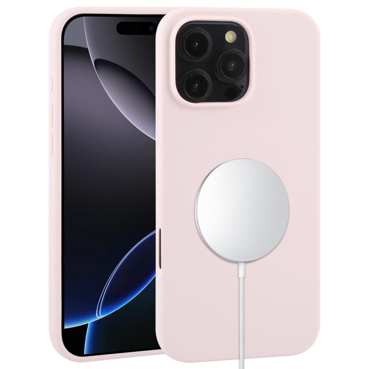 Liquid Silicone Full Coverage MagSafe Phone Case, For iPhone 16 Pro Max, For iPhone 16 Pro�������...