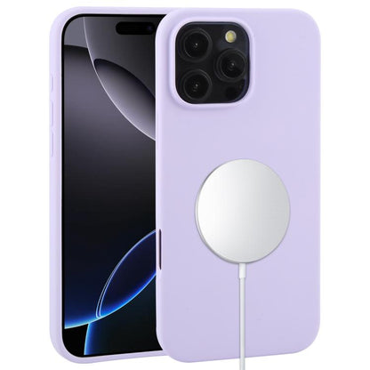 Liquid Silicone Full Coverage MagSafe Phone Case, For iPhone 16 Pro Max, For iPhone 16 Pro�������...