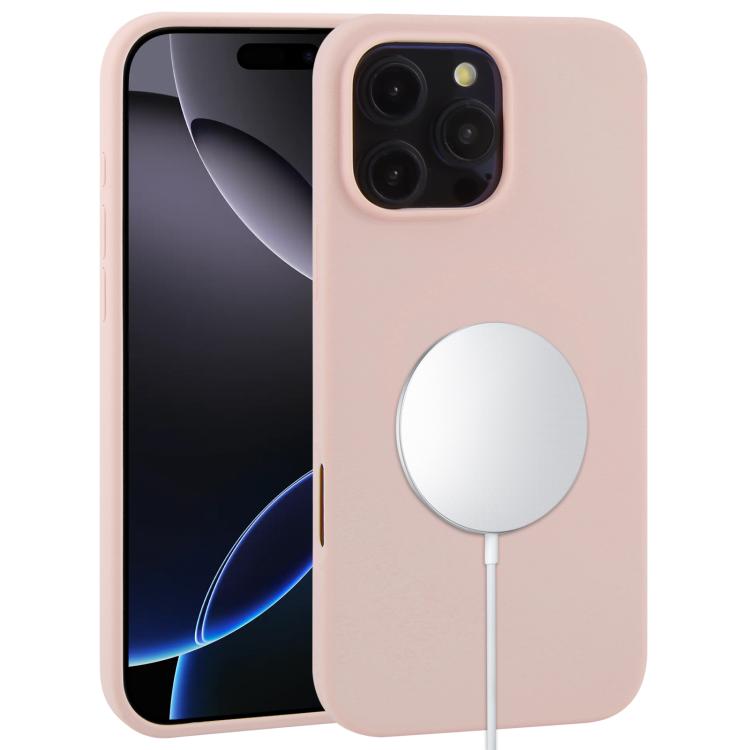 Liquid Silicone Full Coverage MagSafe Phone Case, For iPhone 16 Pro Max, For iPhone 16 Pro�������...