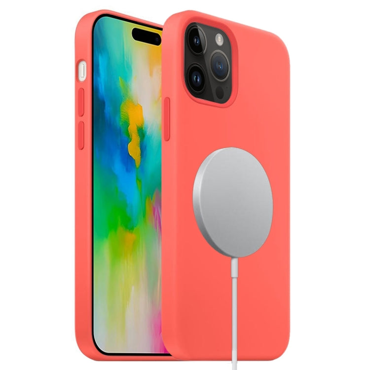 Liquid Silicone Full Coverage MagSafe Phone Case, For iPhone 16 Pro Max, For iPhone 16 Pro�������...