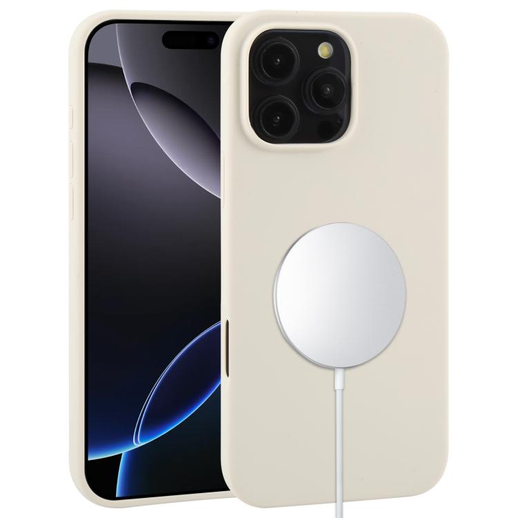 Liquid Silicone Full Coverage MagSafe Phone Case, For iPhone 16 Pro Max, For iPhone 16 Pro�������...