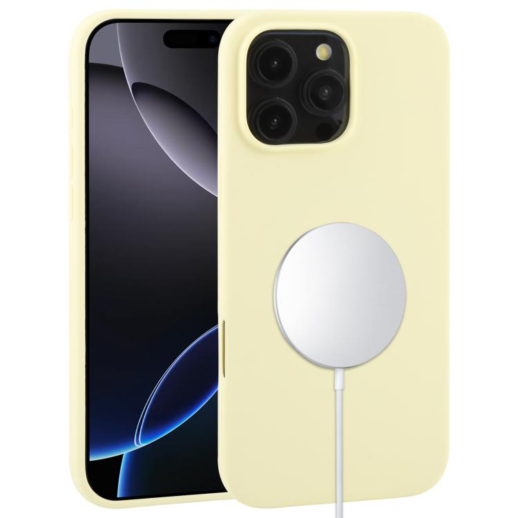 Liquid Silicone Full Coverage MagSafe Phone Case, For iPhone 16 Pro Max, For iPhone 16 Pro�������...