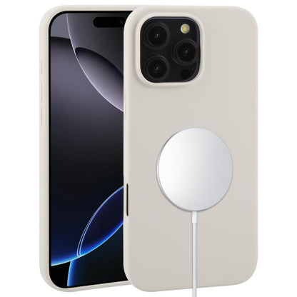 Liquid Silicone Full Coverage MagSafe Phone Case, For iPhone 16 Pro Max, For iPhone 16 Pro�������...