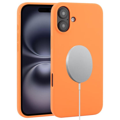 Liquid Silicone Full Coverage MagSafe Phone Case, For iPhone 16 Pro Max, For iPhone 16 Pro�������...