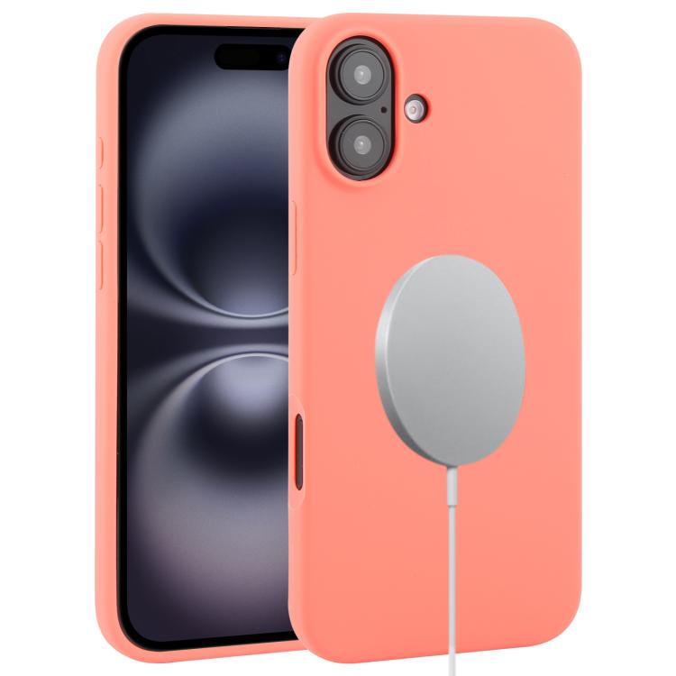 Liquid Silicone Full Coverage MagSafe Phone Case, For iPhone 16 Pro Max, For iPhone 16 Pro�������...