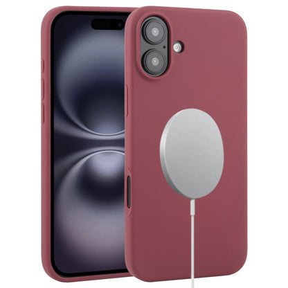 Liquid Silicone Full Coverage MagSafe Phone Case, For iPhone 16 Pro Max, For iPhone 16 Pro�������...