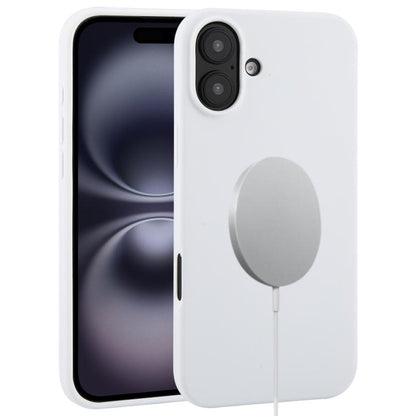 Liquid Silicone Full Coverage MagSafe Phone Case, For iPhone 16 Pro Max, For iPhone 16 Pro�������...