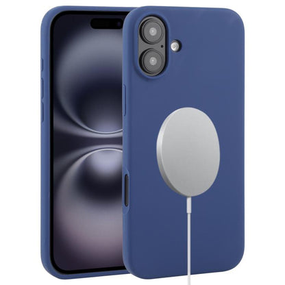 Liquid Silicone Full Coverage MagSafe Phone Case, For iPhone 16 Pro Max, For iPhone 16 Pro�������...