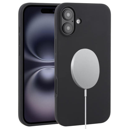 Liquid Silicone Full Coverage MagSafe Phone Case, For iPhone 16 Pro Max, For iPhone 16 Pro�������...