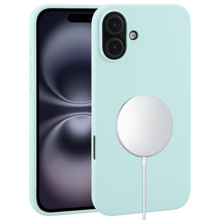Liquid Silicone Full Coverage MagSafe Phone Case, For iPhone 16 Pro Max, For iPhone 16 Pro�������...