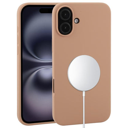 Liquid Silicone Full Coverage MagSafe Phone Case, For iPhone 16 Pro Max, For iPhone 16 Pro�������...