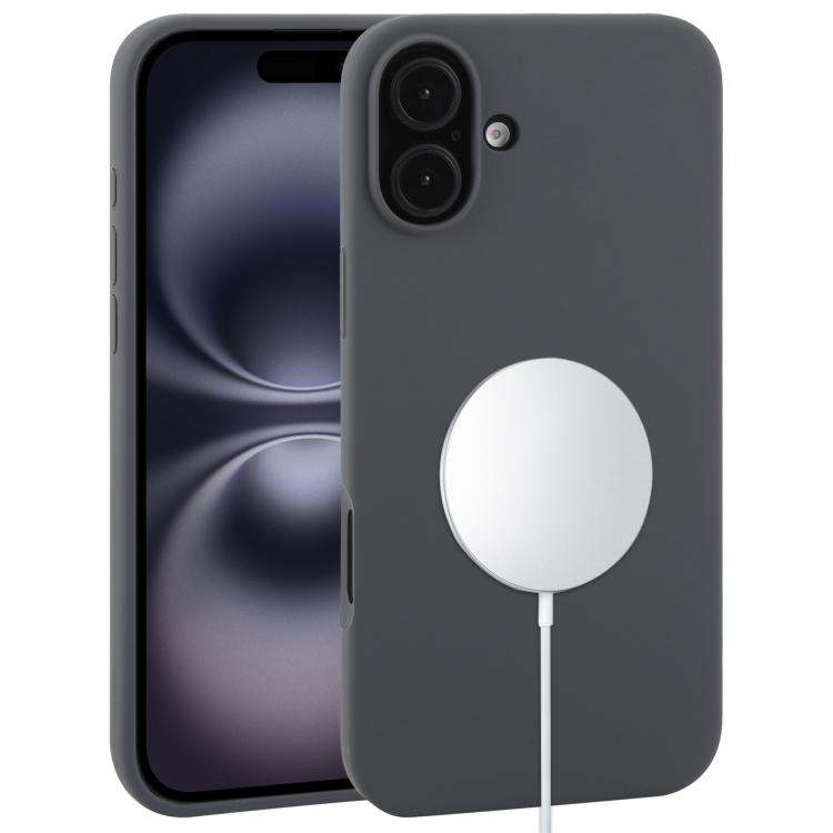 Liquid Silicone Full Coverage MagSafe Phone Case, For iPhone 16 Pro Max, For iPhone 16 Pro�������...