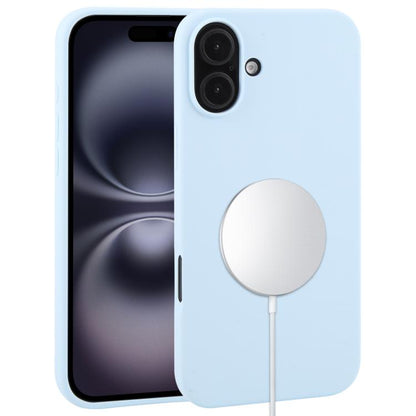 Liquid Silicone Full Coverage MagSafe Phone Case, For iPhone 16 Pro Max, For iPhone 16 Pro�������...