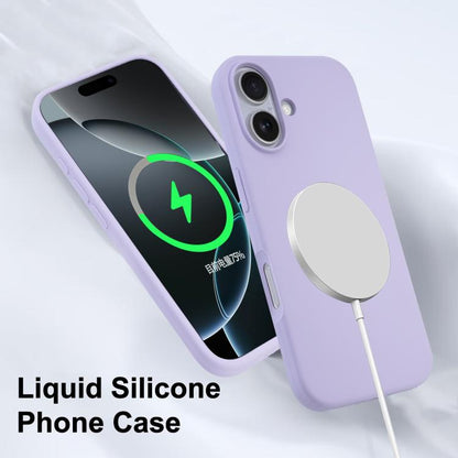 Liquid Silicone Full Coverage MagSafe Phone Case, For iPhone 15 Pro, For iPhone 15 Plus����������...