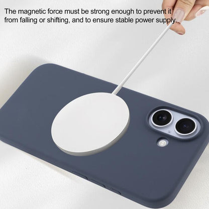Liquid Silicone Full Coverage MagSafe Phone Case, For iPhone 15 Pro, For iPhone 15 Plus����������...